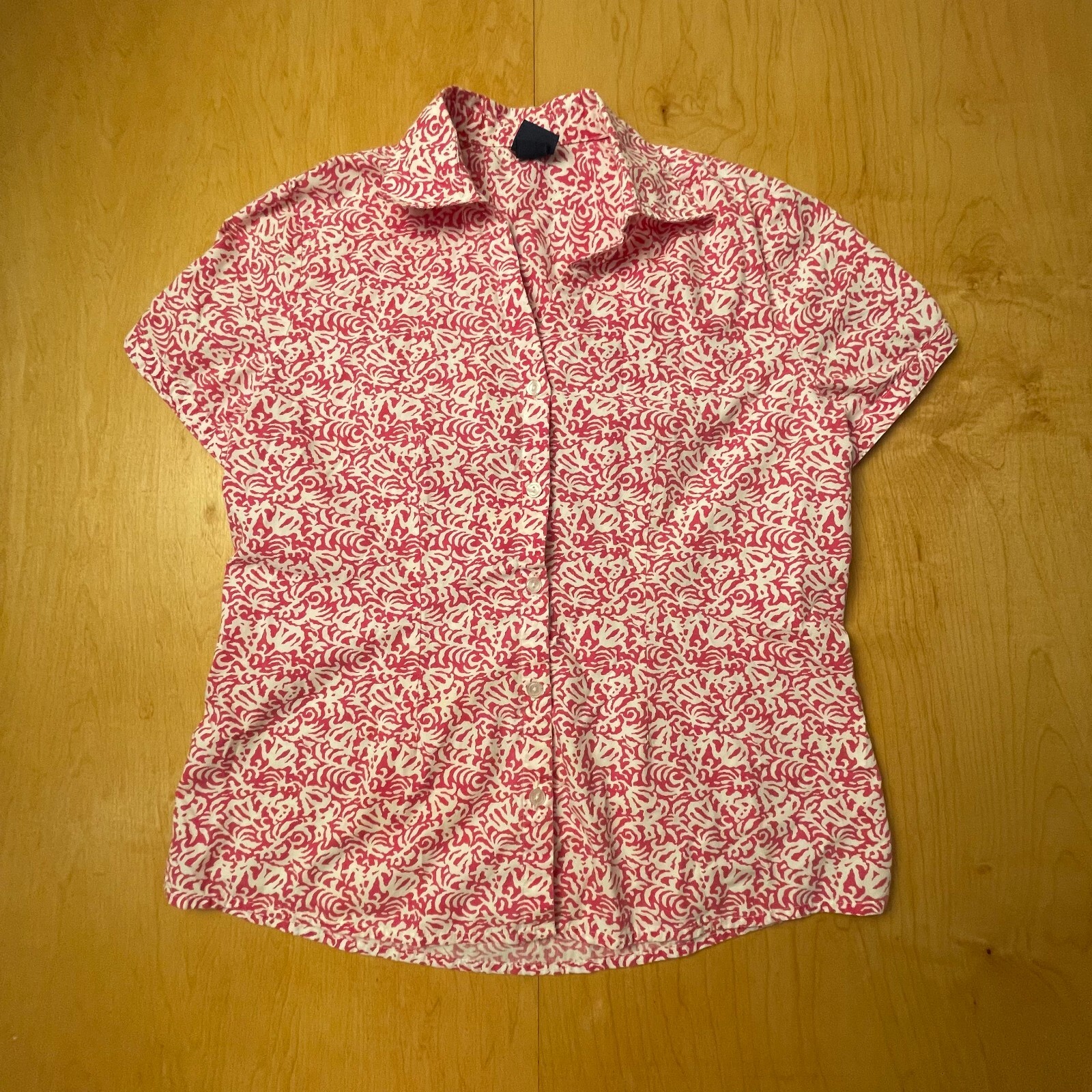 Vintage Basic Editions Floral Small Multicolor Sh… - image 1