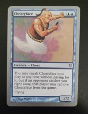 1x Cheatyface - Unhinged - NM, English Mtg
