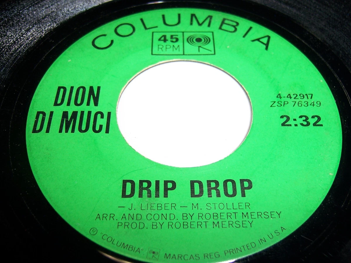 DION DI MUCI- DRIP DROP- 1963 ROCK 7