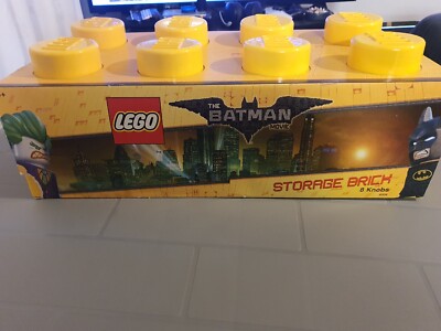 4004 Lego LEGO STORAGE BRICK KNOB BRIGHT YELLOW STACKABLE