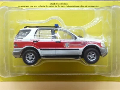 MERCEDES BENZ ML 270 VL N°61 MARINS POMPIERS Marseille 1/43éme IXO Neuf Boite - Photo 1/4