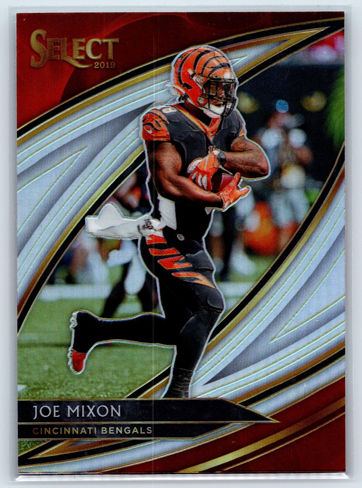 Joe Mixon 2017 Panini Select Silver Cincinnati Bengals #228 Field Level Prizm