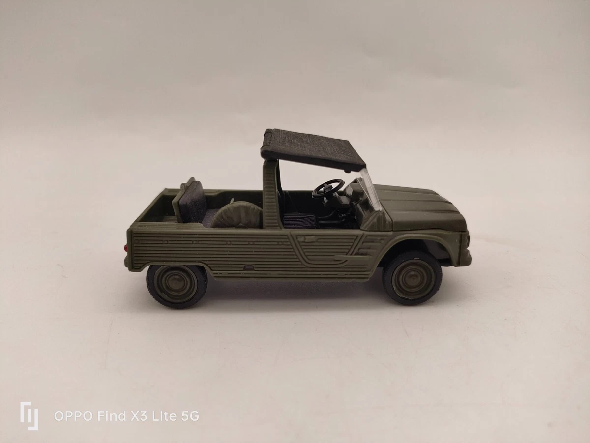 Lot De 5 Voitures Solido 1/43 - Citroën, Militaires US, Française Et Allemande