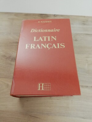 Grand dictionnaire Gaffiot latin français, Hachette | eBay