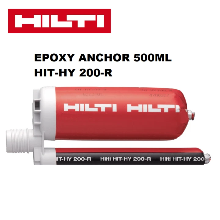 HILTI HY200 EPOXY ANCHOR Hybrid Mortar for Rebar INJECTABLE EPOXY