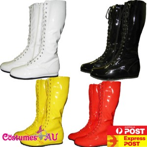 ebay white gogo boots