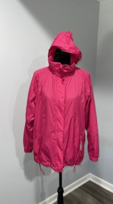 Women's Regatta Great Outdoors Waterproof Pink Jacket Hooded Full Zip UK Size 14