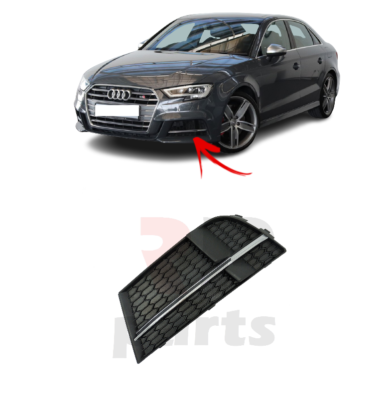 Parti per auto ABS cromato paraurti anteriore griglia Molding copertura