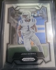 2023 Panini Prizm - Rookies Silver Prizm #345 Josh Downs (RC)