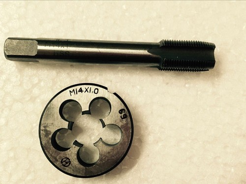 1 set M14x1.75mm right-hand Machine tap and die Threading Tools M14*1.75 mm - Picture 6 of 8