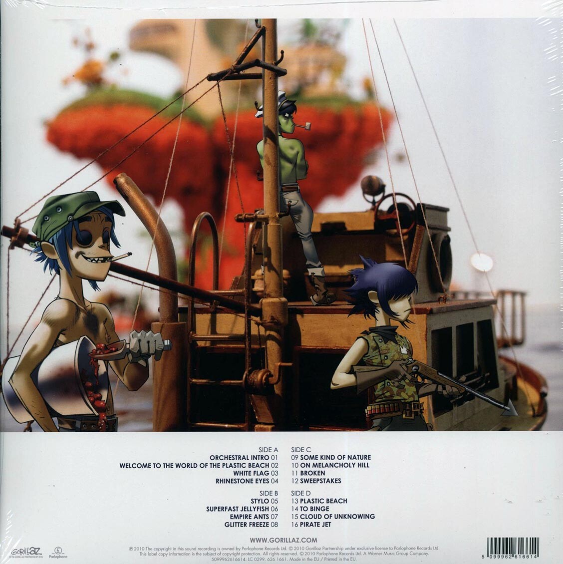 欧2LP Gorillaz Plastic Beach 5099962616614 Plaza Independencia  未開封 /00660 VINYL Gorillaz - Plastic Beach 5099962616614| eBay
