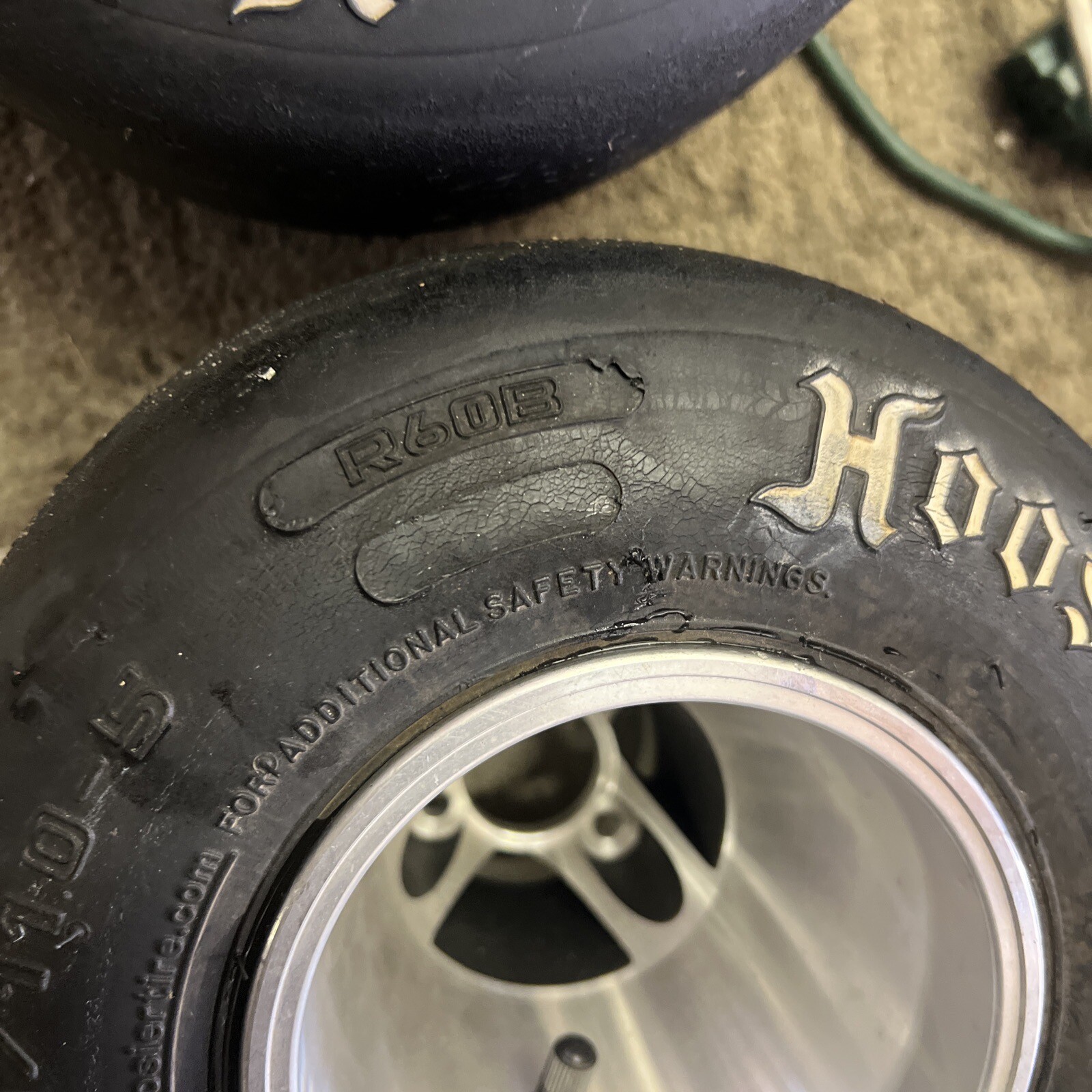 Two Metric pattern go kart racing wheels with 5” Tires eBay