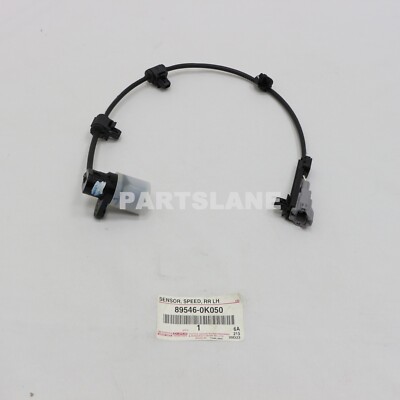 89546-0K050 Toyota OEM Genuine SENSOR, SPEED, REAR LH | eBay
