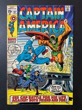 CAPTAIN AMERICA #127 *VG (4.0)* (1970)  NICK FURY!  TONY STARK!  LOTS OF PICS!