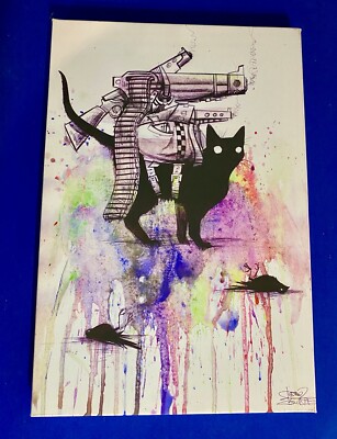 LORA ZOMBIE Super Cat - Rare UK Licensed Print - NEW | eBay UK