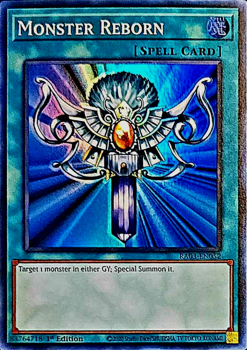 Monster Reborn RA03-EN052 | eBay