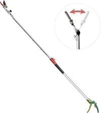 Pruner for Garden, Cut Upto 1 Inch & Hold Telescopic Pole Pruner, Fruit Picker w