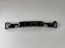 BMW 4 SERIES F32 F33 F36 M SPORT GLOSS BLACK REAR DIFFUSER 435i 440i