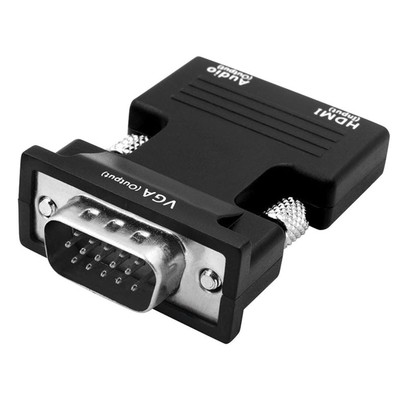 HDMI to VGA Audio Output Cable Computer Set-top Box Converter Connector Adapter