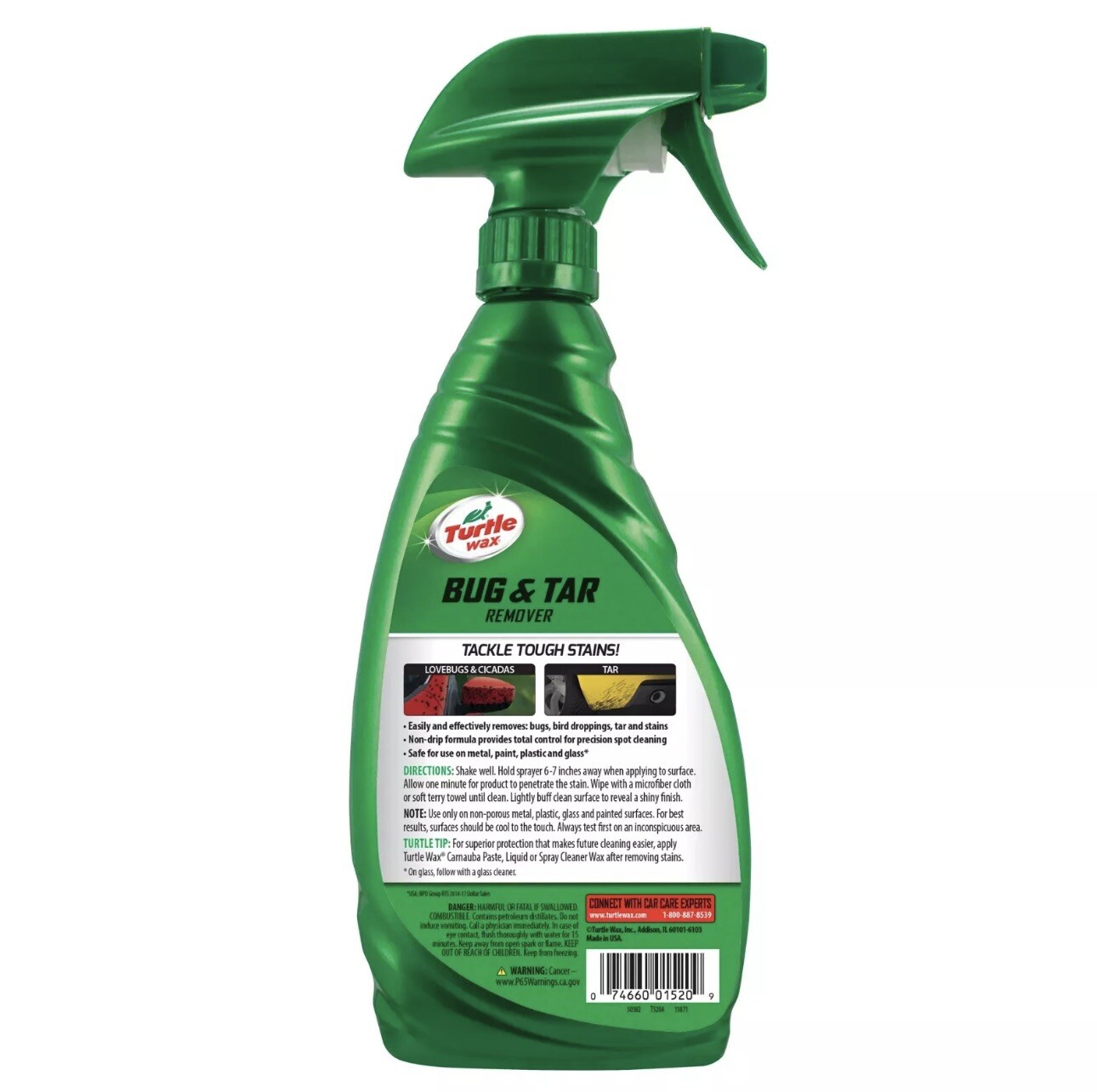 Turtle Wax Automotive Car Truck Bug and Tar Remover Trigger Spray, 16 oz