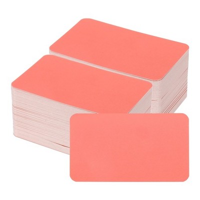 200 Sheets 2.1''x3.5'' Small Blank Cards, 350gsm Thick Card Paper, Watermelon Red