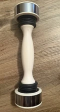 Shake Weight 2.5 lbs  White & Chrome Exercise Arm Toning Workout Shoulders Chest