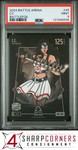 2024 BO JACKSON BATTLE ARENA BATTLEFOIL #45 CC CAITLIN CLARK RC PSA 9