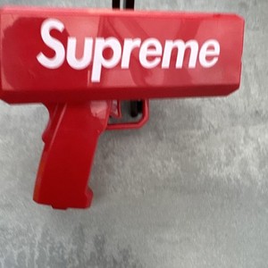 トイガン Supreme Cash Cannon New Supreme SS17 Cash Cannon Money Gun Red Box Logo Authentic