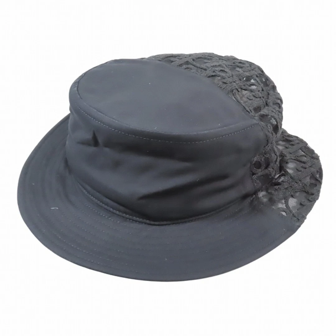 Seau à chapeau Dior 22SS large bord oblique fendu pêcheur interrupteur trotteur maille occasion