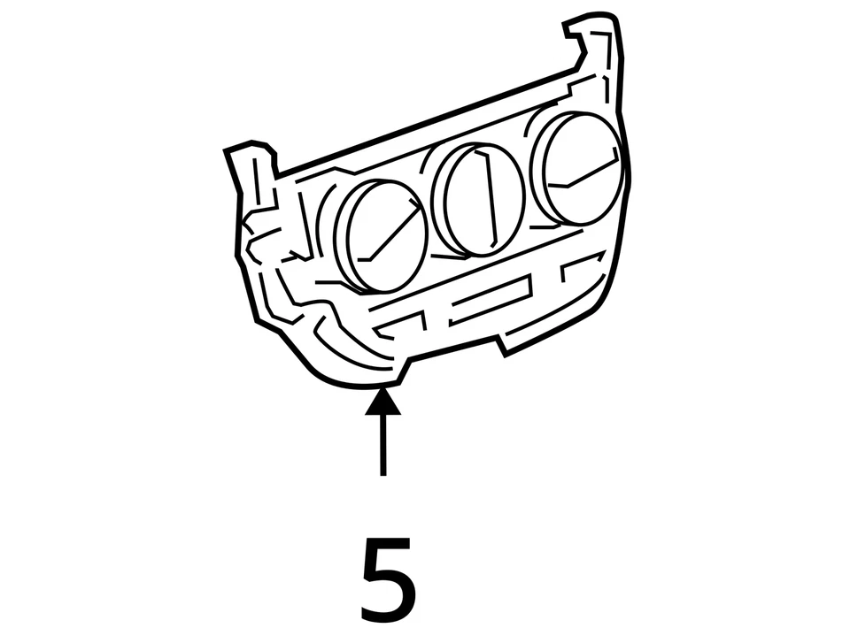 Chevrolet Uplander 2005-2009 aire acondicionado calefacción climatización 25783273 JNUY2 Foto 4 de 4