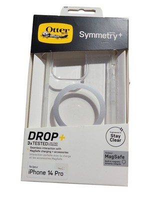 OtterBox Apple iPhone 14 Pro Symmetry Clear Plus Case with MagSafe - Clear
