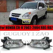 2x Left &Right Front Bumper Light Fog Lamp For HONDA CR-V 2002 03 2004 RD5 RD7
