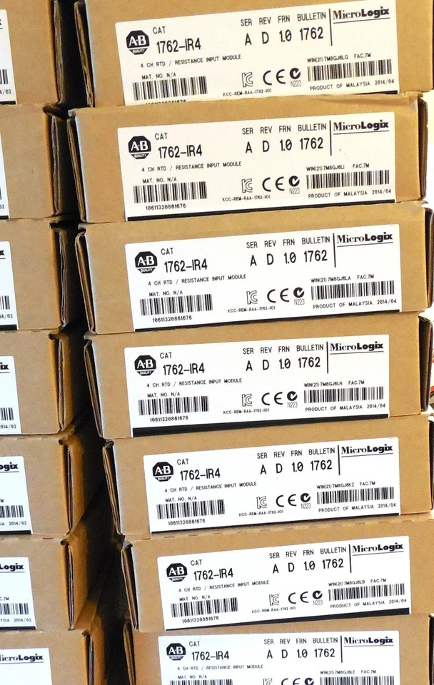 Sealed AB 1762-IR4 MicroLogix 1200 RTD Resistance Input Module US Free Tax - Image 2 of 4