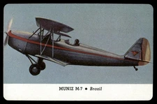 Muniz 1944 War Airplanes Jets Leaf Card (NM)