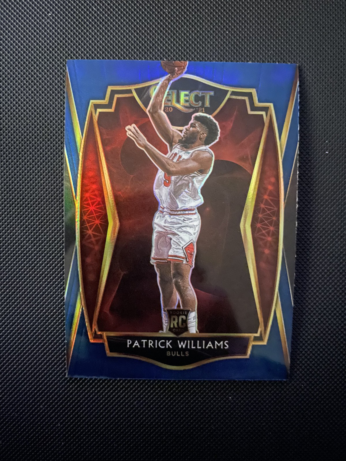 2020-21 Panini Select - Premier Level Patrick Williams #185 Blue Prizm (RC)