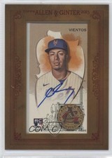 2023 Topps Allen & Ginter Framed Mini Mark Vientos #MA-MV Auto 06bg