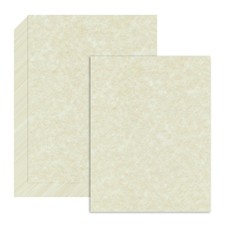 120 Sheets Parchment Paper for Certificates, 8.5" x 11", 100 GSM Ivory