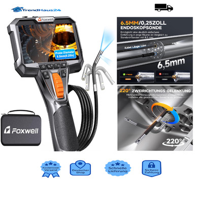 FOXWELL Y406D Endoskopkamera 6,5 mm Dualobjektiv 2