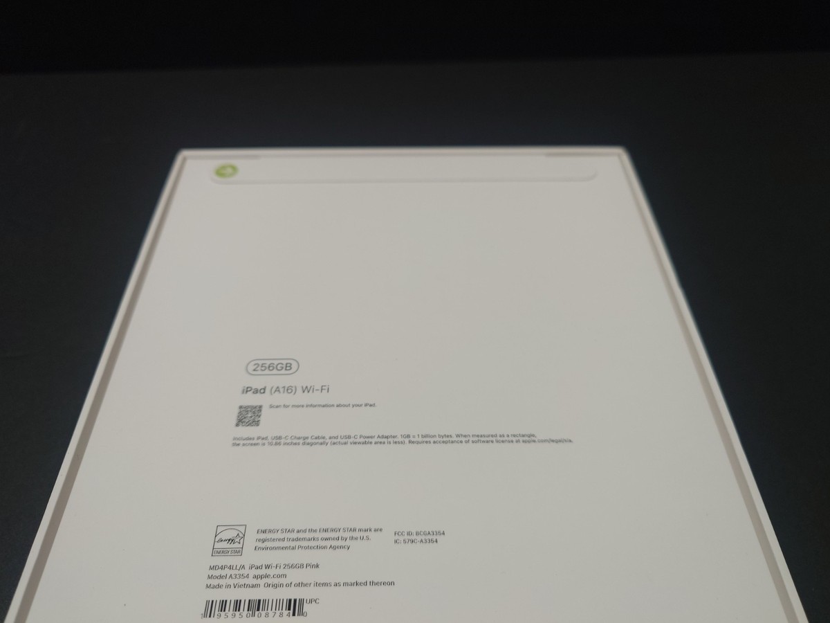 Apple iPad (11th generation) A3354 256 GB, Wi-Fi, 11 in - Pink for