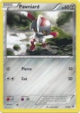 Pawniard - KASTS 019 Pokemon - Medium Play