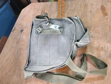 Vintage US Army Gas Mask with Canvas Bag