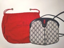 Vintage GUCCI Sherry Line Shoulder/Crossbody Bag INCLUDES Dust Bag READ