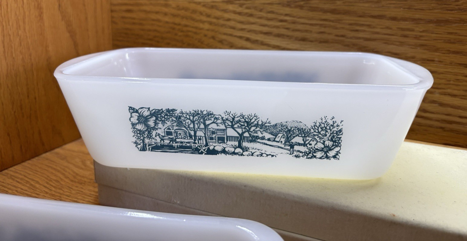 Vintage Glasbake  Casserole Baking Dishes. Lot of 6 Pieces. *READ*