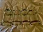 4 Corelle Coordinates Callaway Green Ivy 16 oz Drinking Glasses Set Of 5-6" Tall — photo 3
