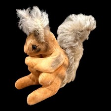 VTG Original Steiff Squirrel Stuffed Animal Toy 5  Germany