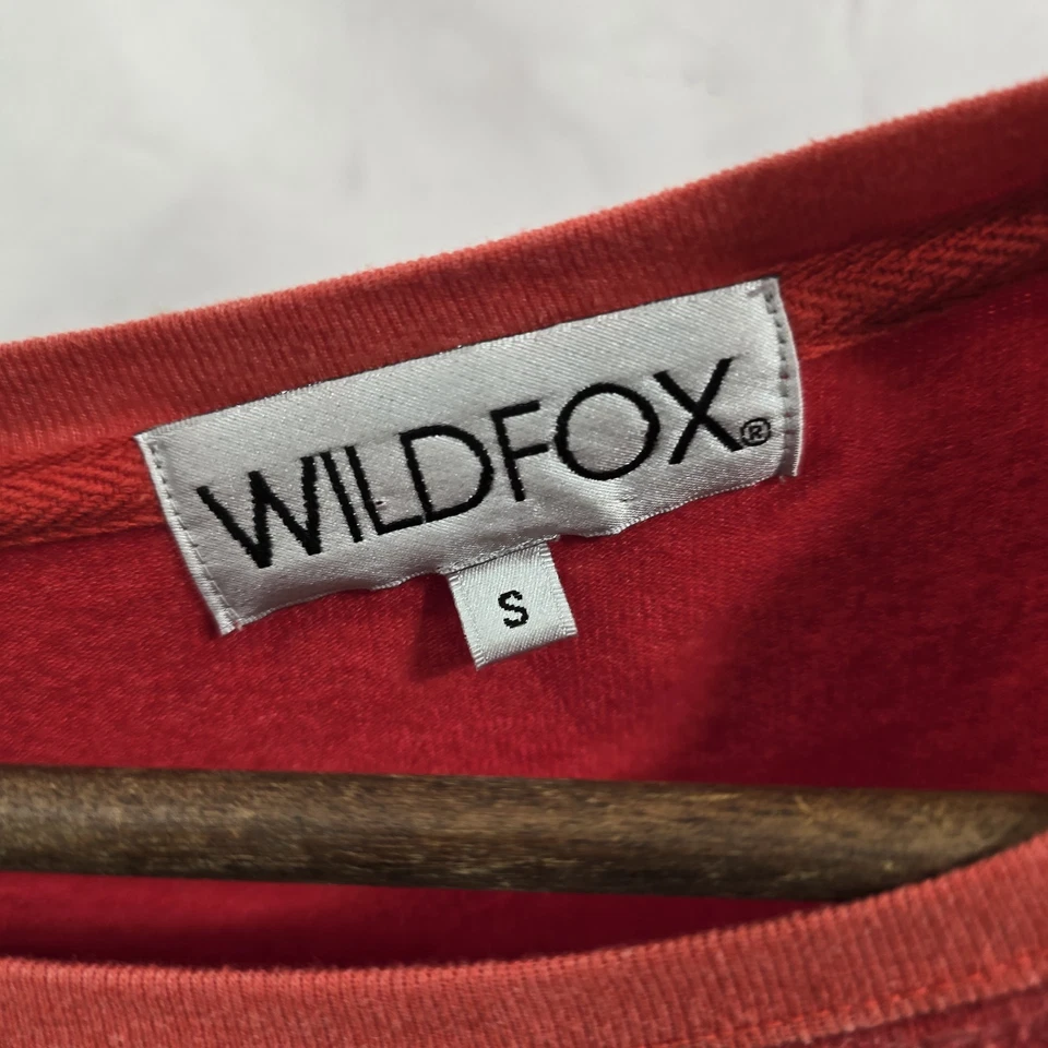 Wildfox Sudadera Navidad Mujer Pequeña Roja Vacaciones Cuello Redondo Muérdago Mañana Foto 3 de 4