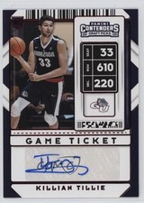 2020 Contenders Draft Picks Sticker Game Ticket Red Killian Tillie #94 Auto 1l9o