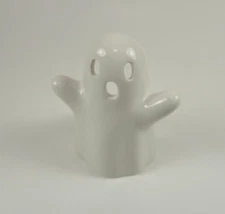 Halloween Tea Light Holder Little Ghost Cute Decoration 4.5"