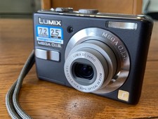 Panasonic Lumix DMC-LS75 Black Digital Camera 7.2MP Tested And Working