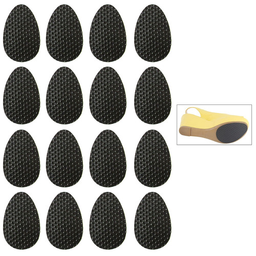8 Pairs Anti-Slip Shoes Heel Sole Grip Protector Pads Nonslip Cushion Adhesive